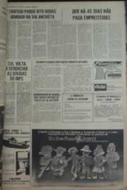 Página do jornal Correio do Ceará de fevereiro de 1976
