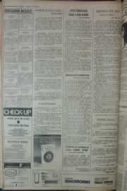 Página do jornal Correio do Ceará de fevereiro de 1976