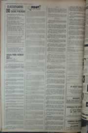 Página do jornal Correio do Ceará de fevereiro de 1976