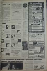 Página do jornal Correio do Ceará de fevereiro de 1976