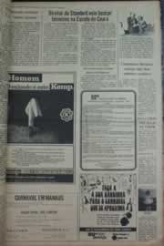 Página do jornal Correio do Ceará de fevereiro de 1976