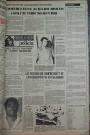 Página do jornal Correio do Ceará de fevereiro de 1976