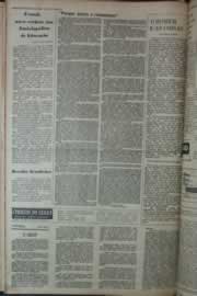 Página do jornal Correio do Ceará de fevereiro de 1976