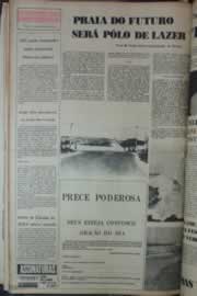Página do jornal Correio do Ceará de fevereiro de 1976