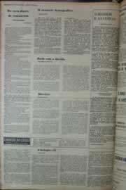 Página do jornal Correio do Ceará de fevereiro de 1976