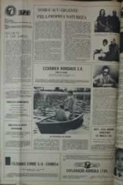 Página do jornal Correio do Ceará de fevereiro de 1976