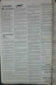 Página do jornal Correio do Ceará de março de 1976