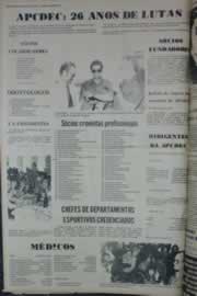 Página do jornal Correio do Ceará de março de 1976