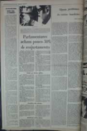 Página do jornal Correio do Ceará de março de 1976