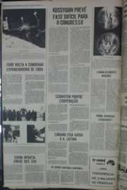 Página do jornal Correio do Ceará de março de 1976