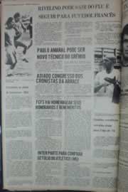 Página do jornal Correio do Ceará de março de 1976