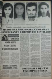 Página do jornal Correio do Ceará de março de 1976