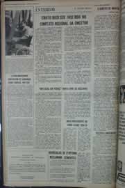 Página do jornal Correio do Ceará de março de 1976