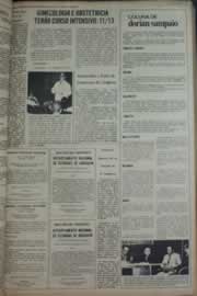 Página do jornal Correio do Ceará de março de 1976