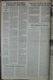 Página do jornal Correio do Ceará de março de 1976