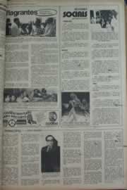 Página do jornal Correio do Ceará de março de 1976