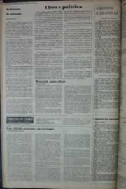 Página do jornal Correio do Ceará de março de 1976