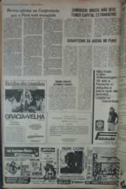 Página do jornal Correio do Ceará de março de 1976