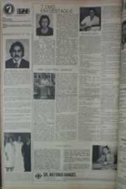 Página do jornal Correio do Ceará de março de 1976