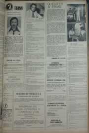 Página do jornal Correio do Ceará de março de 1976