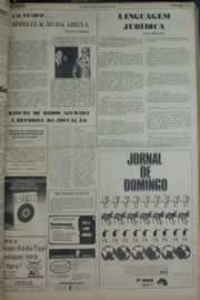 Página do jornal Correio do Ceará de março de 1976