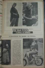 Página do jornal Correio do Ceará de março de 1976