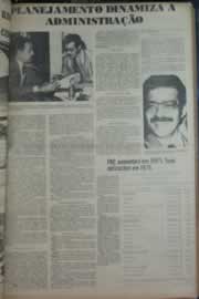 Página do jornal Correio do Ceará de março de 1976