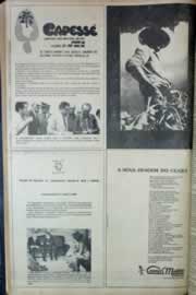 Página do jornal Correio do Ceará de março de 1976