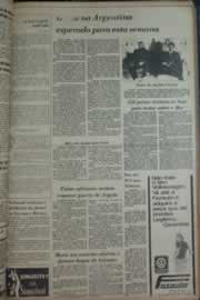 Página do jornal Correio do Ceará de março de 1976
