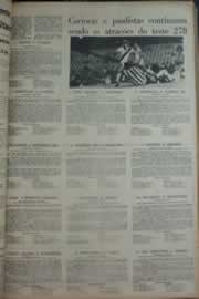 Página do jornal Correio do Ceará de março de 1976