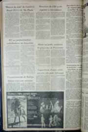 Página do jornal Correio do Ceará de março de 1976