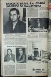 Página do jornal Correio do Ceará de março de 1976