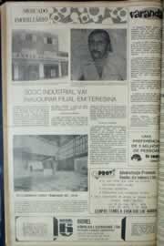 Página do jornal Correio do Ceará de março de 1976