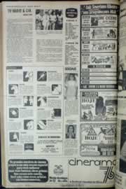 Página do jornal Correio do Ceará de março de 1976
