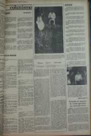 Página do jornal Correio do Ceará de março de 1976