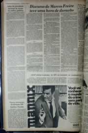 Página do jornal Correio do Ceará de março de 1976