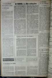 Página do jornal Correio do Ceará de março de 1976