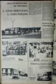 Página do jornal Correio do Ceará de março de 1976