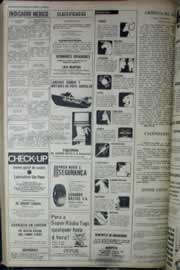 Página do jornal Correio do Ceará de março de 1976