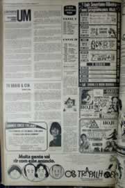 Página do jornal Correio do Ceará de março de 1976