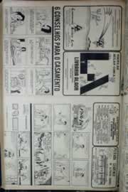 Página do jornal Correio do Ceará de março de 1976