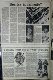 Página do jornal Correio do Ceará de março de 1976