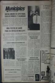 Página do jornal Correio do Ceará de março de 1976