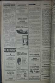 Página do jornal Correio do Ceará de março de 1976