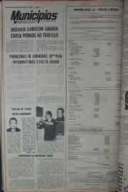 Página do jornal Correio do Ceará de abril de 1976