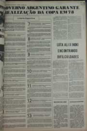 Página do jornal Correio do Ceará de abril de 1976