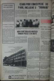 Página do jornal Correio do Ceará de abril de 1976