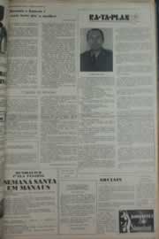 Página do jornal Correio do Ceará de abril de 1976
