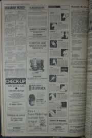 Página do jornal Correio do Ceará de abril de 1976