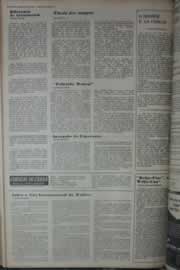 Página do jornal Correio do Ceará de abril de 1976